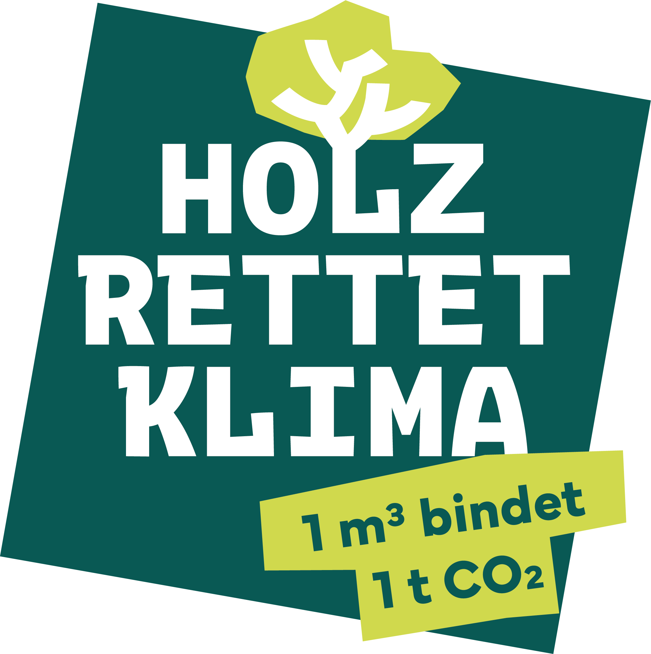 Holz Rettet Klima Logo