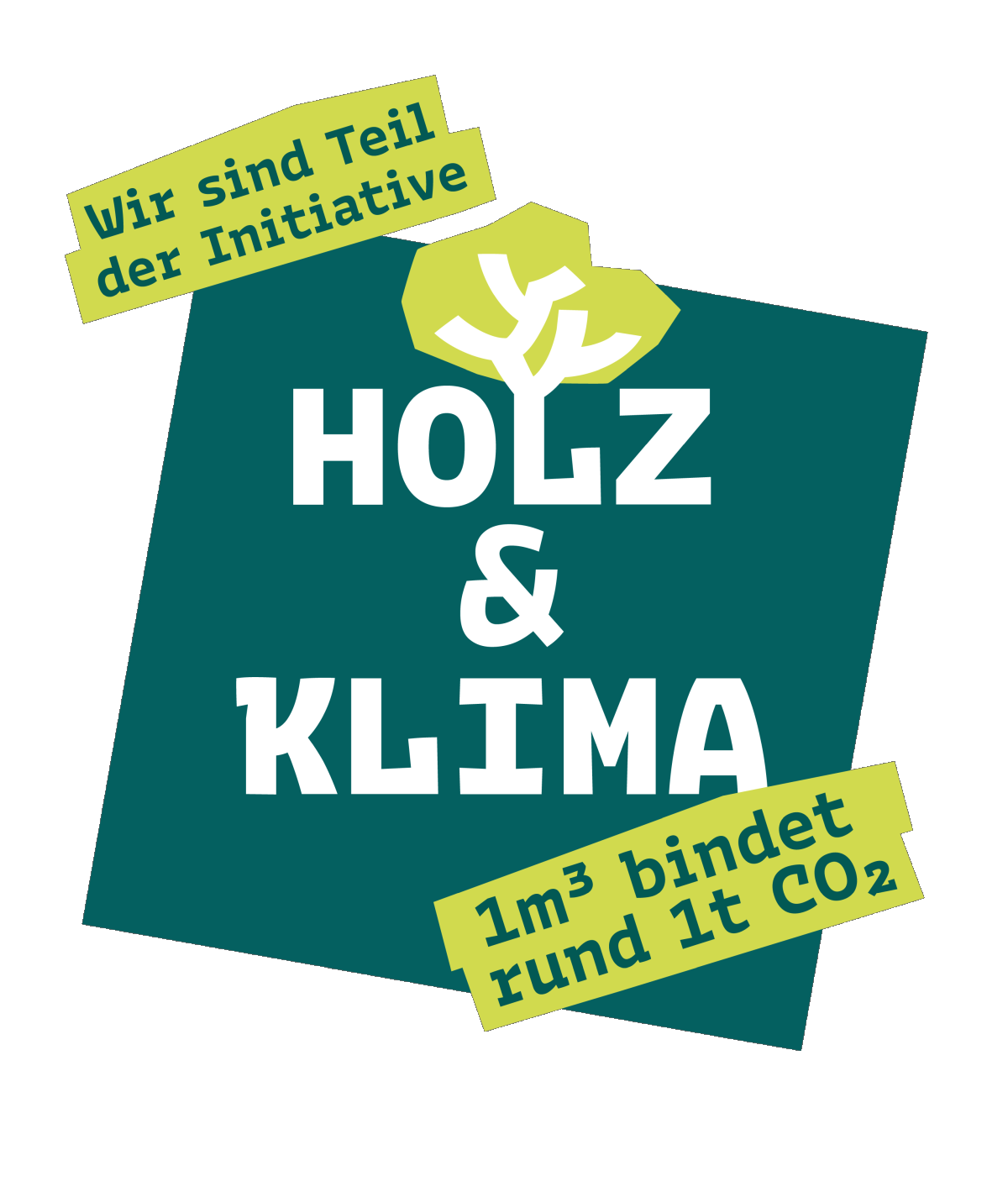 Holz Rettet Klima Logo